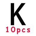 10Pcs K