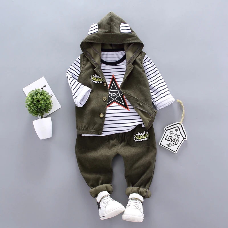 Chándal infantil con capucha – Conjunto deportivo primavera y otoño - imagen 4