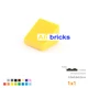 100pcs yellow