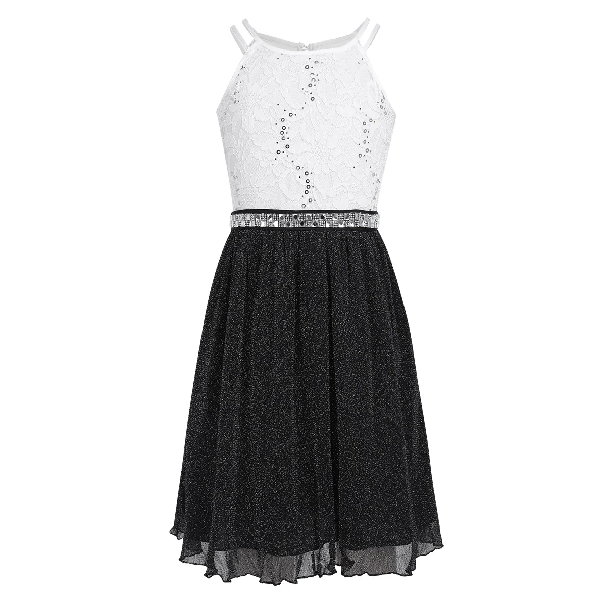 Black White