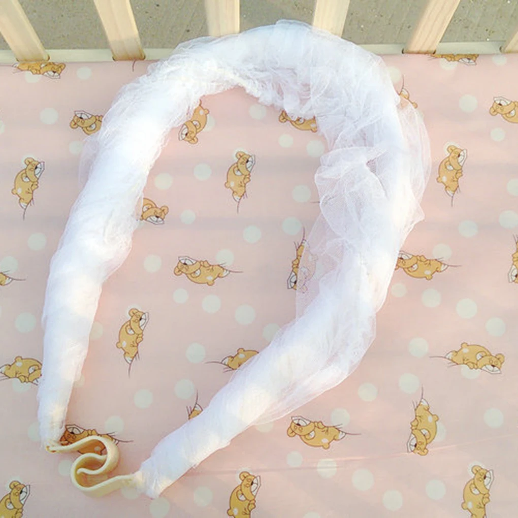 Mosquitera Universal para cuna de bebé, toldo de malla para cuna, corralito infantil, tienda de campaña, 90x50cm - imagen 3