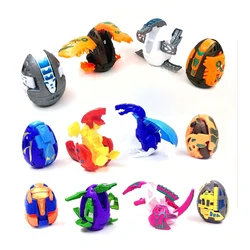 Robot de transformación automática para niños y bebés, juguete educativo con huevos de dinosaurio, ideal para regalo, 1 unidad