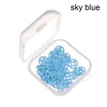 15Pcs sky blue