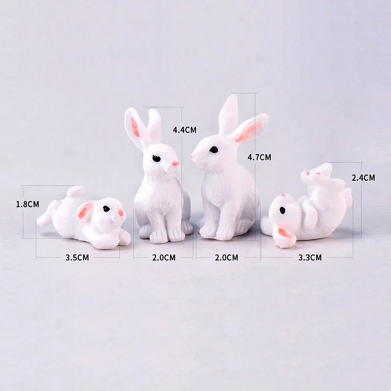 4pcs Rabbits