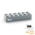 100pcs light grey