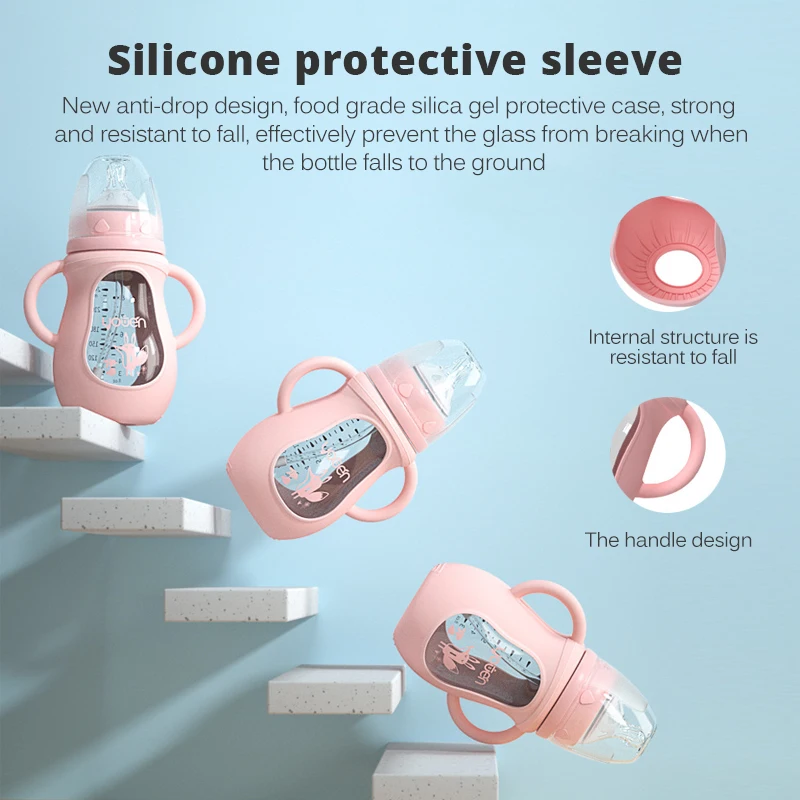 Botella bebé - Uso con bebé