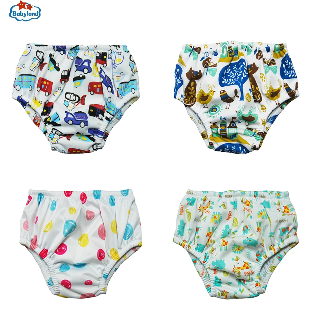 Pañales de natación reutilizables impermeables lavables para bebé - imagen 4