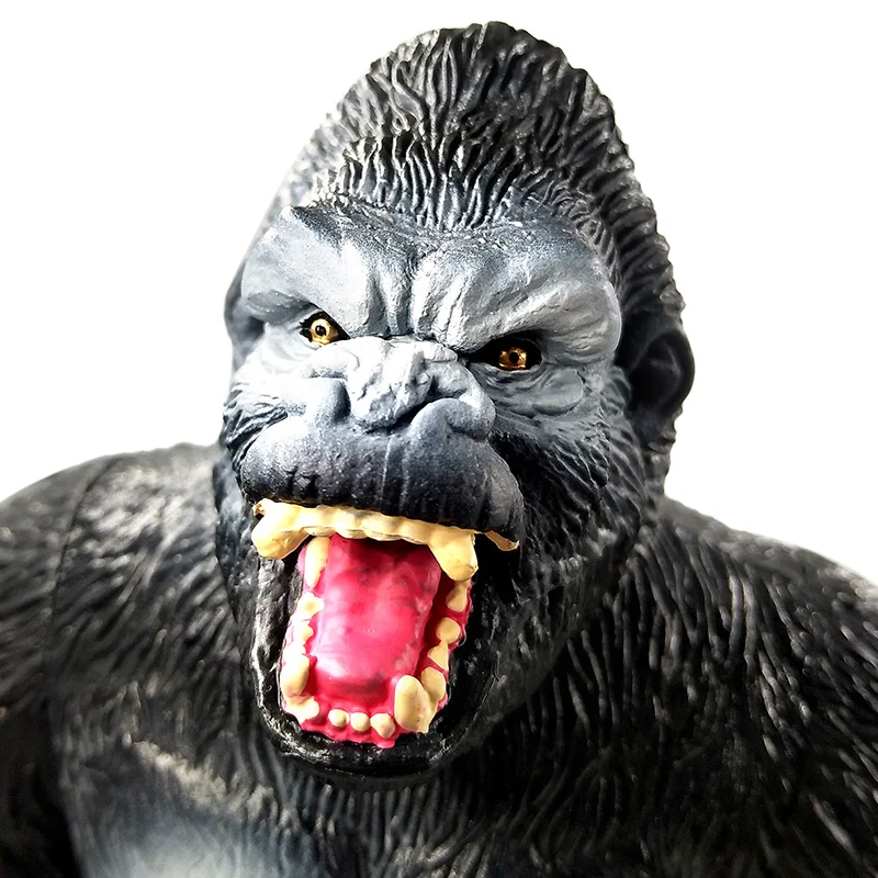 Artificial Big Chimpanzee Gorilla Animal Model Bonsai Figurine Home Decor Miniature Fairy Garden Decoration Accessories Modern - imagen 3