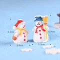 2pcs old Snowman