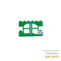 3PCS green window