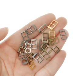 Hebillas metálicas para manualidades de muñecas creativas y accesorios