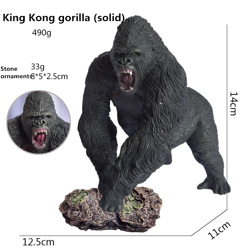 Figura de acción King Kong Grumpy juguete grande para coleccionar - imagen 5