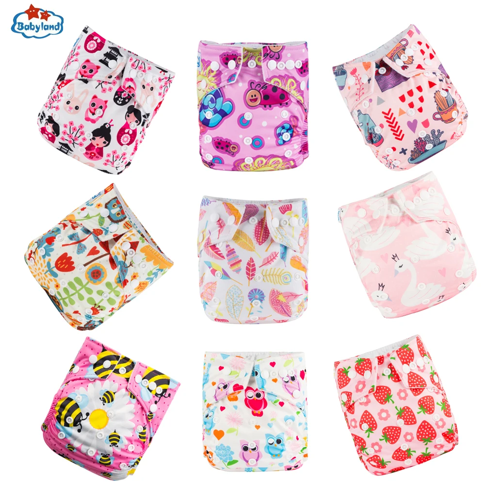 Babyland Pañales ecológicos lavables para bebé – Bragas día y noche - imagen 5