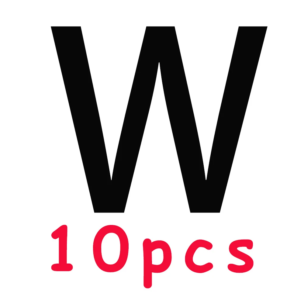 10Pcs W