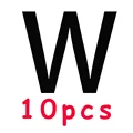 10Pcs W