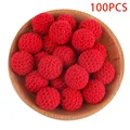 100Pcs Red