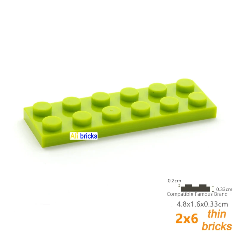 10pcs light green