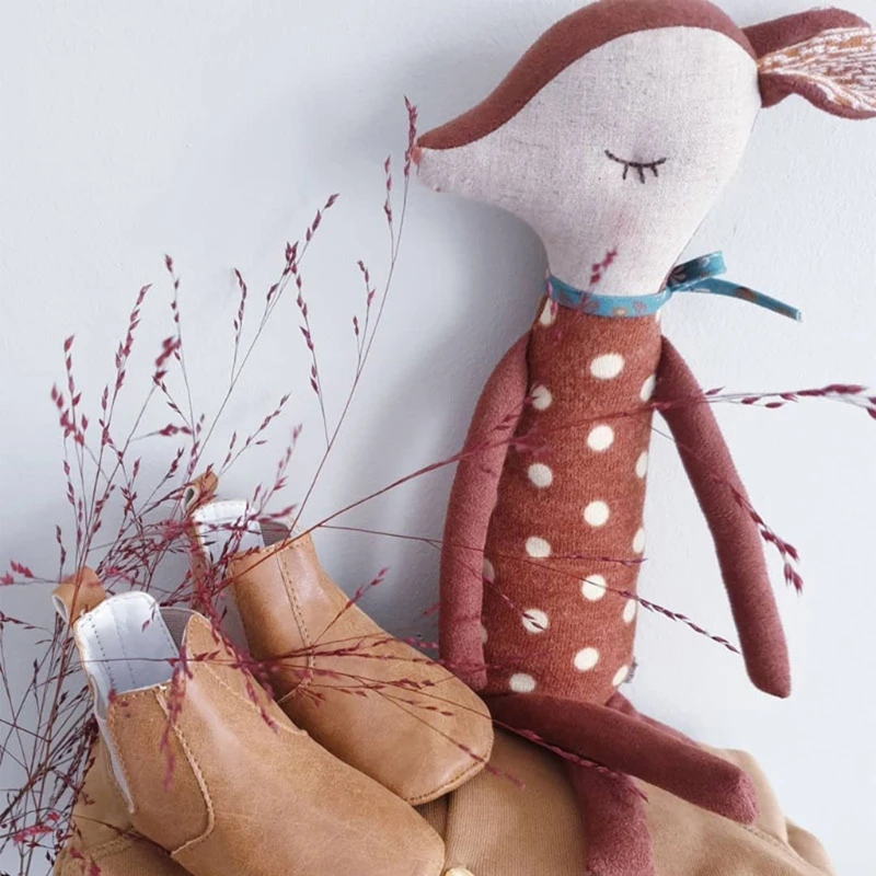 Peluche ciervo Bambi suave y educativo para bebé - imagen 3