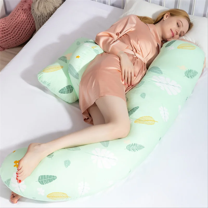 Almohadas de maternidad de alta calidad, almohada lateral para dormir, soporte para la cintura, almohada para el cuerpo en forma de H, almohada para embarazo, almohada de lactancia para madre expectante - imagen 2