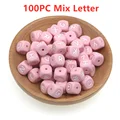 100pcs Mix Letter