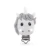 3pcs Light Gray
