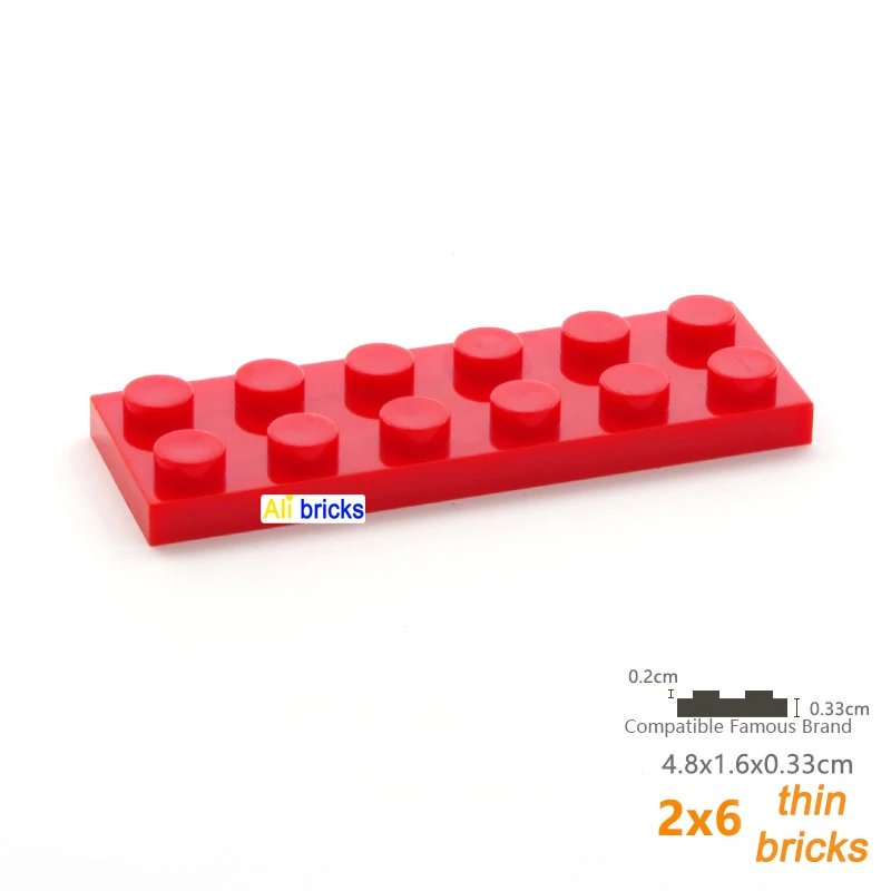 10pcs red