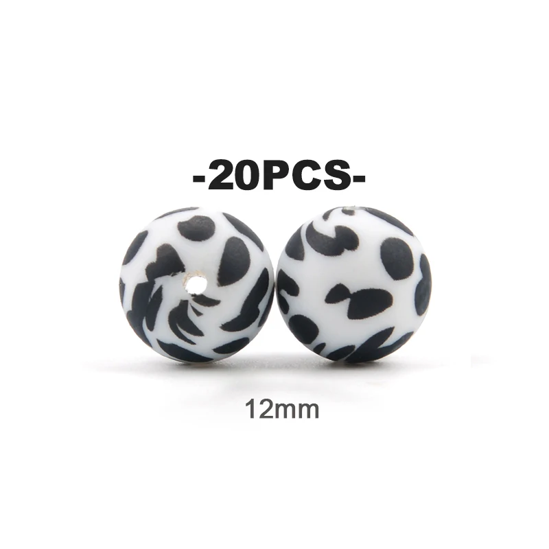 12mm dalmatian print