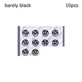 10pcs Barely Black
