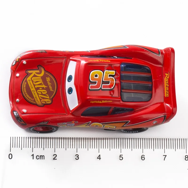 Disney-coches Pixar de aleación de Metal fundido a presión para niños, coches 3, 2, Mater, Huston, Jackson Storm, Ramirez, 1:55, regalo de cumpleaños - imagen 5