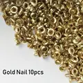 gold-nails 10pcs