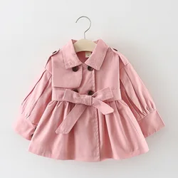 Abrigos para niña pequeña, chaqueta para niño de 1, 2, 3 y 4 años, ropa a la moda para primavera y otoño, KF1011