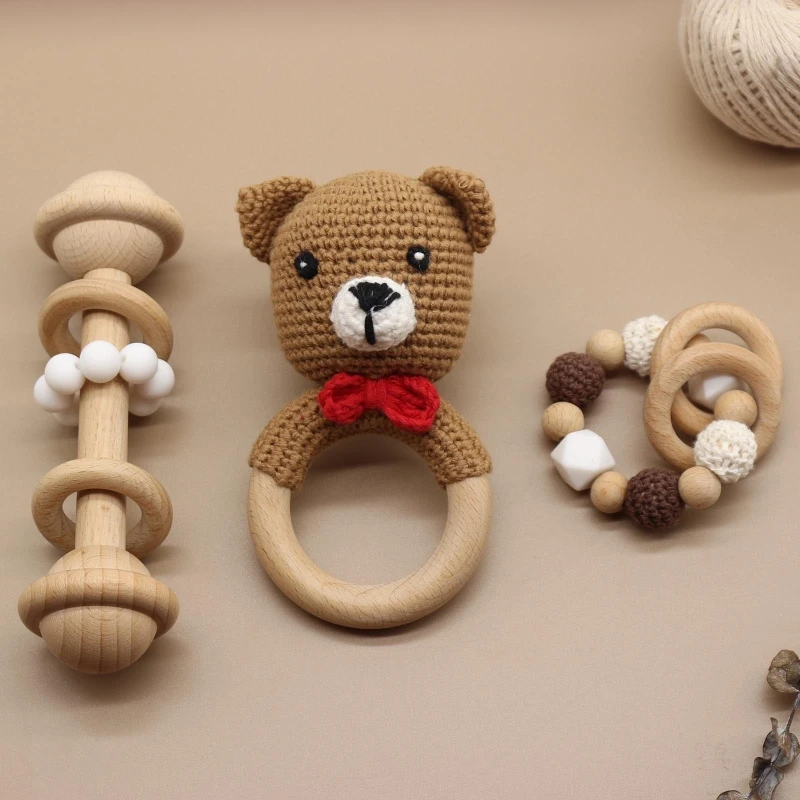 Red tie bear set B