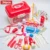 34pcs red B