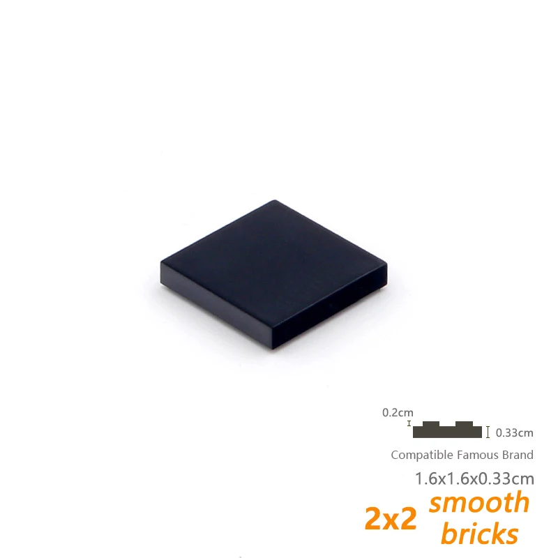 100 PCS black