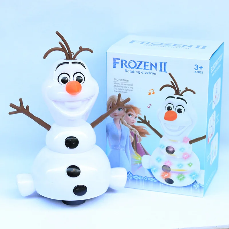Robot Olaf musical de Frozen con linterna LED - imagen 5