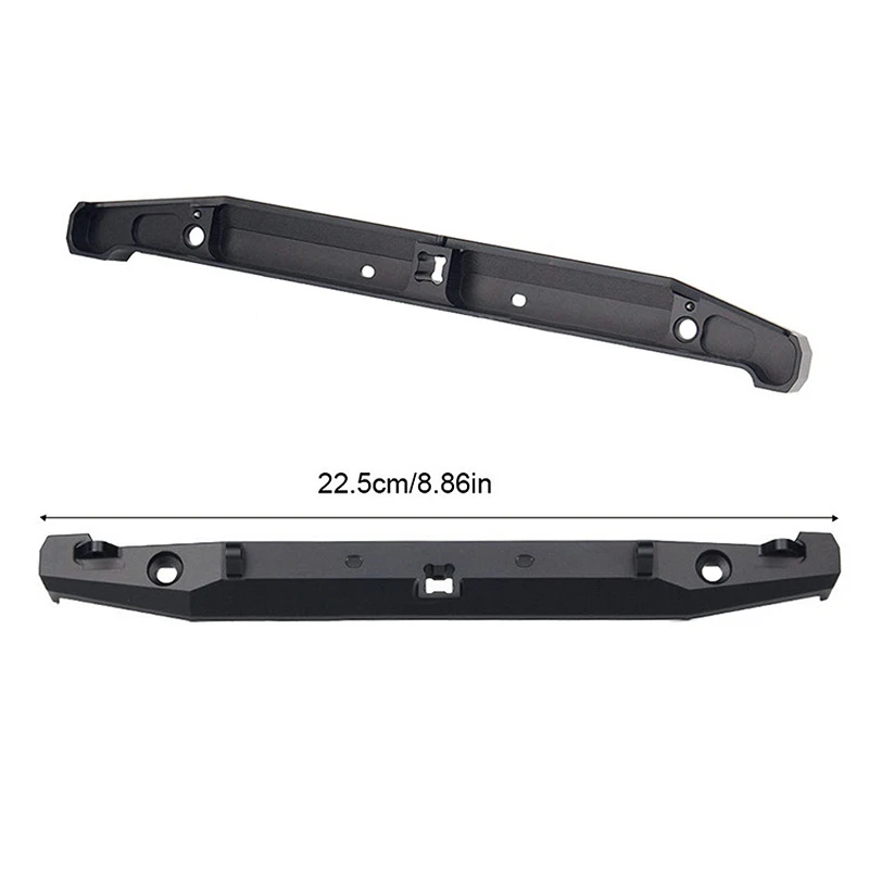 Parachoques trasero - Detalle metal LED