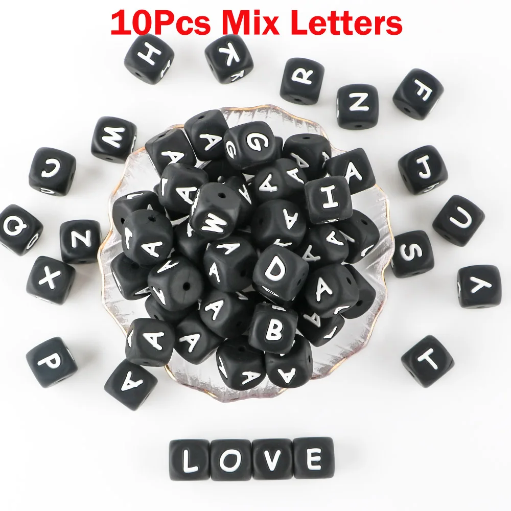 10pcs Mix Black