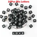 10pcs Mix Black