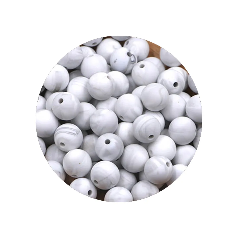 50pcs Marble white