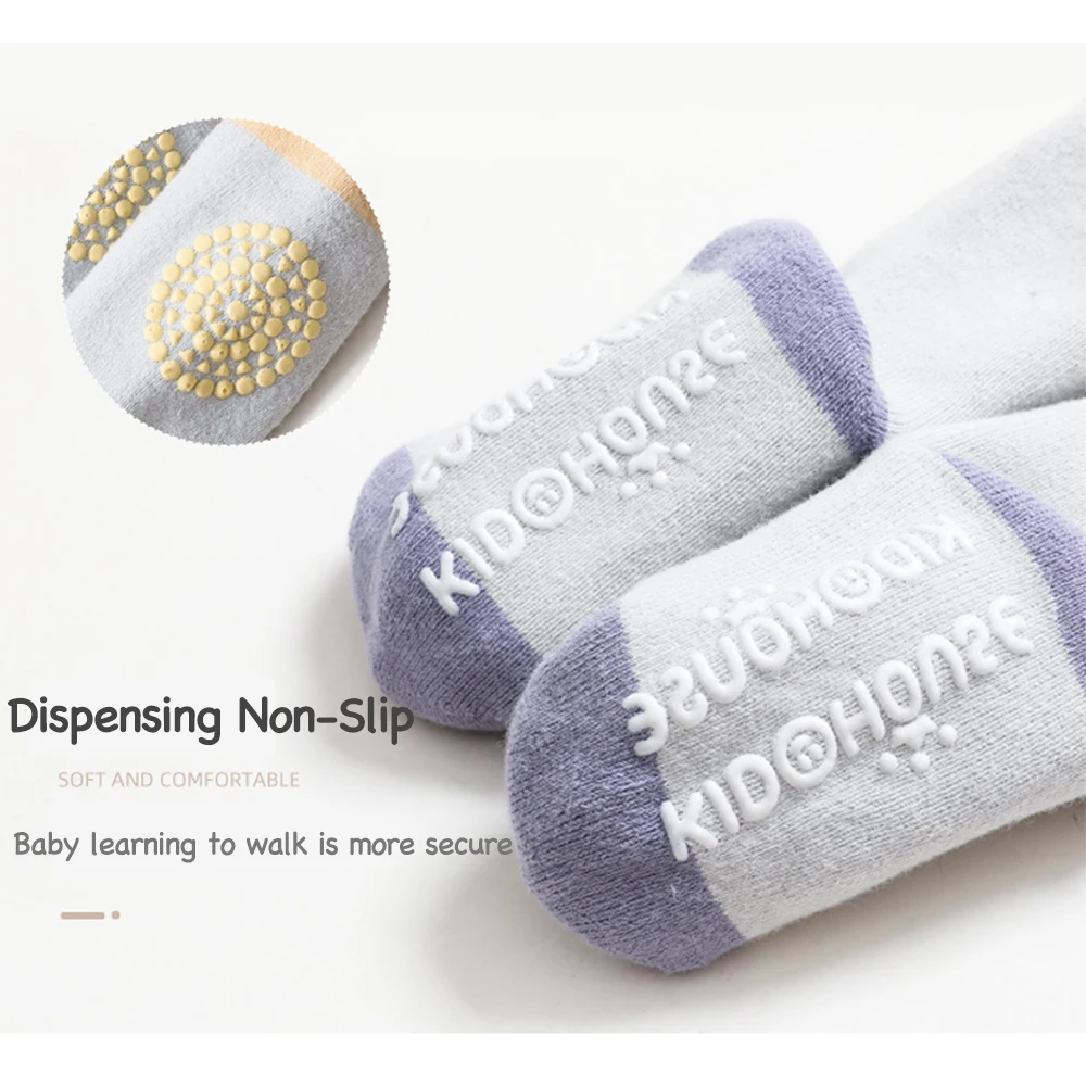 Calcetines hasta la rodilla para bebé, rodilleras para gatear, dibujos animados, 0 a 24 meses - imagen 5