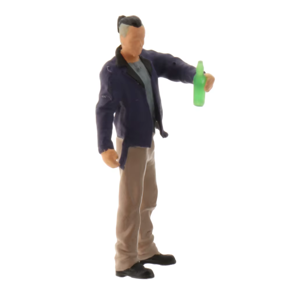 Drinking Man Purple