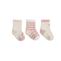 Pink Flower Socks