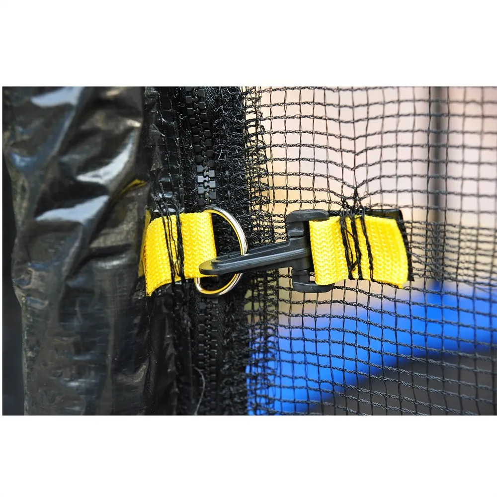 HOMCOM Red de seguridad pared protectora cama elastica trampolín redonda 6 barras, diámetro ø 305 cm(6 barras) - imagen 5