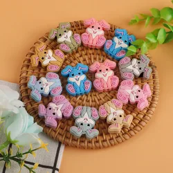 Kovict cuentas de silicona con forma de animales para niños