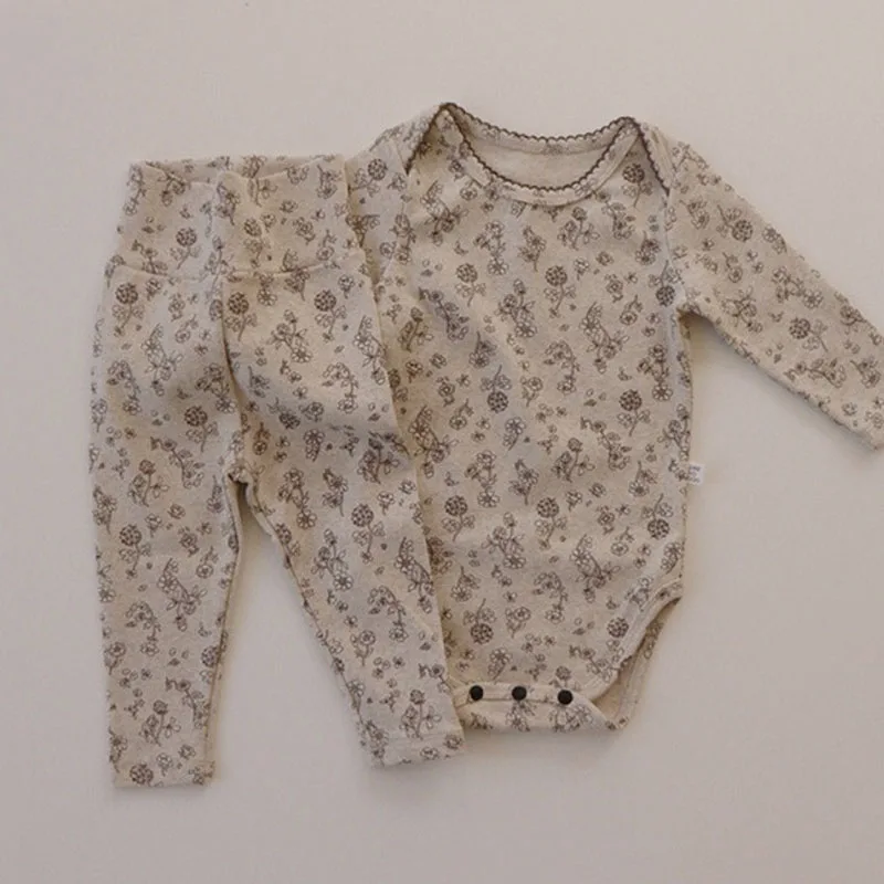 grey bodysuit set