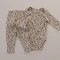 grey bodysuit set