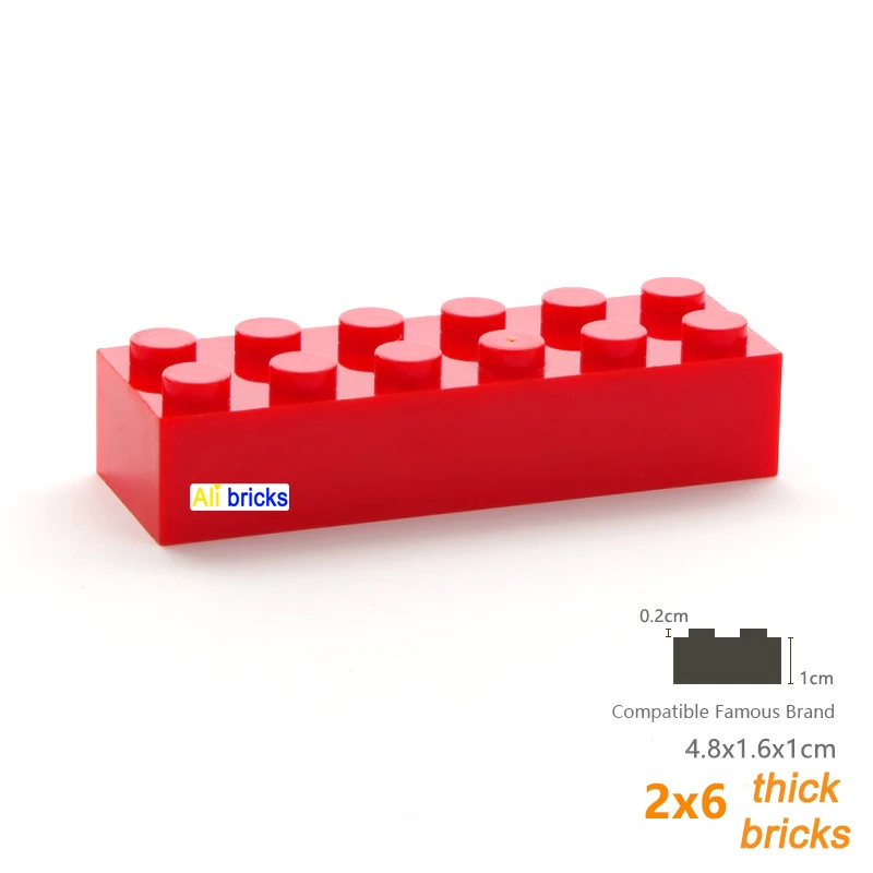 100pcs red