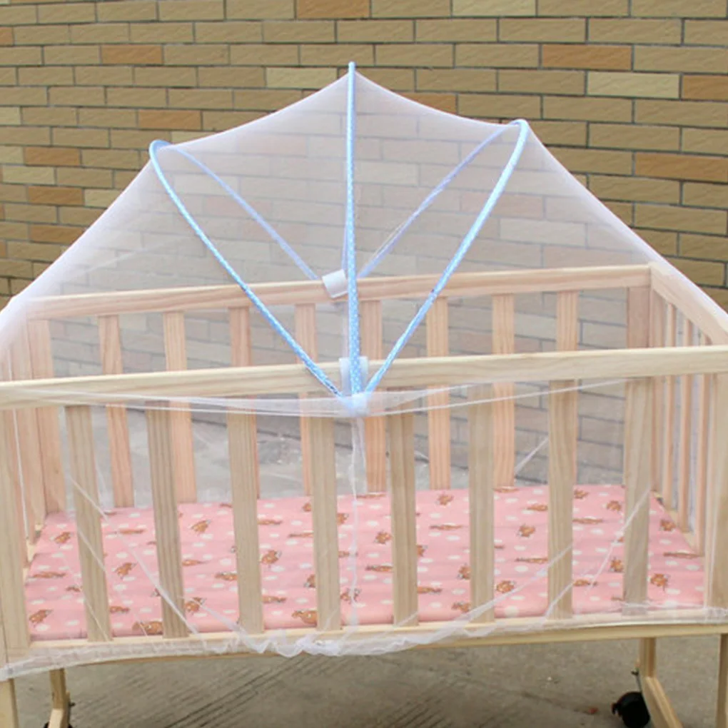 Mosquitera Universal para cuna de bebé, toldo de malla para cuna, corralito infantil, tienda de campaña, 90x50cm - imagen 5