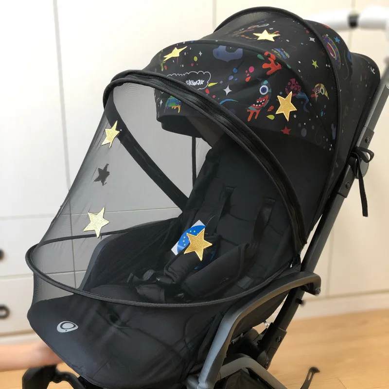 black with stars
