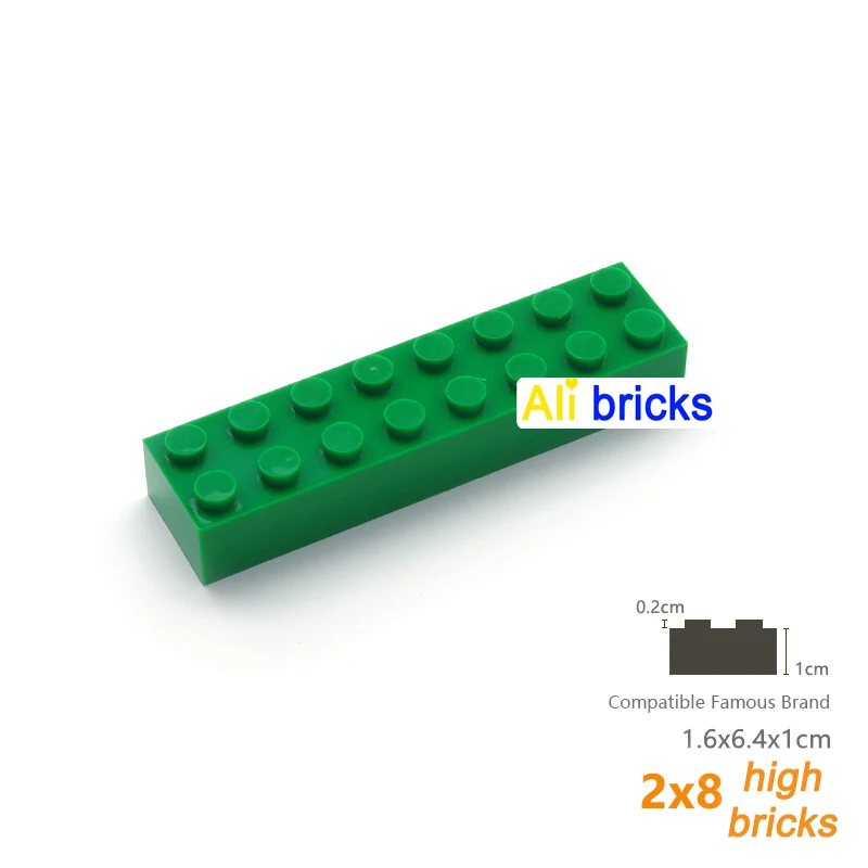 100pcs green